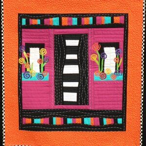 Hand made Art/Wall quilt.